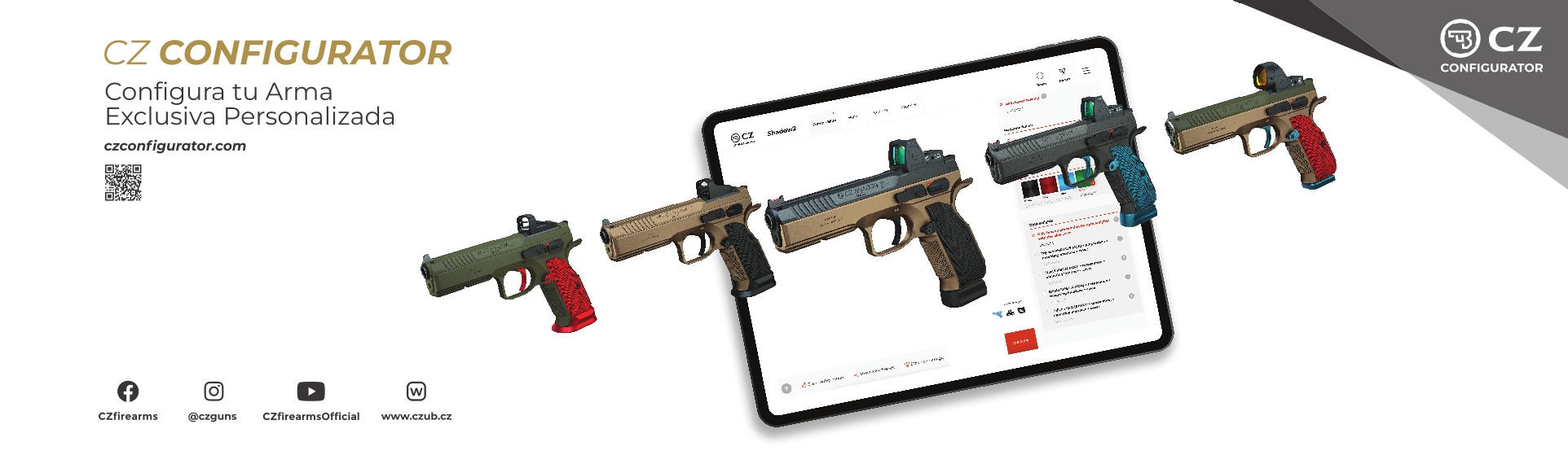 CONFIGURA TU ARMA EXCLUSIVA PERSONALIZADA